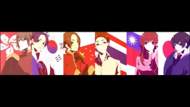 Asian Family 🇨🇳🇰🇷🇯🇵🇹🇼🇭🇰 and Something (Anime Hetalia)