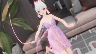 这么激烈的话衣服会...【绫华 竖屏MMD 60帧】