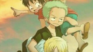 Zoro,Luffy,Sanji