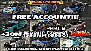 || Full Free Account Giveaway306 || 11 Glitch Cars New Design || Car Parking Multiplayer 4.8.4.2