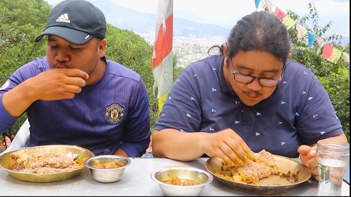 नेपाली खाना कोदोको ढिडो || Kodoko Dhido
