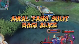 COBAIN ALICE MIDLANE LAGI!? TERNYATA MASIH OP WALAUPUN KESULITAN DI AWAL!!