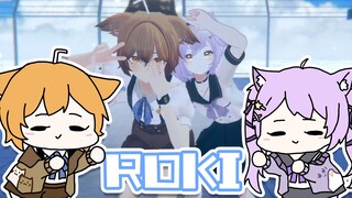 【鸽一品x奶茶】俩小学生第一次在VRC里跳舞！ロキ／Roki