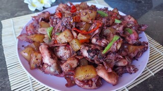 Cobalah masak cumi seperti ini ! Empuk Rasanya luar biasa enak bikin nagih