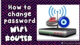 How to change Wifi Router PASSWORD Part # 2
