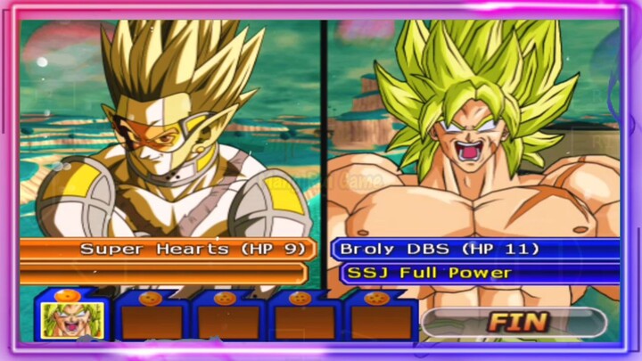 Super Hearts VS Broly DBS SSJ Full Power - DB MOD ANDROID GAMEPLAY