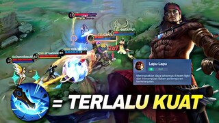 HERO RUSAK! DIKEROYOK MALAH MAKIN SENENG.. LAPU-LAPU BUFF GO TO META‼️