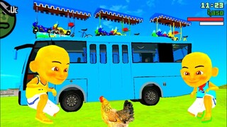 Wow Mobil Bus Tayo Upin Ipin Angkut Odong-odong - GTA SA Lite