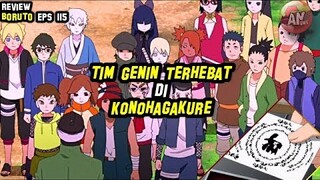 Tim GENIN Terhebat Konohagakure | Review Boruto Eps 115