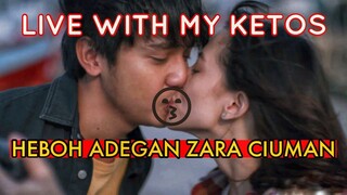 ADHISTY ZARA JADI BAD GIRL - Review LIVE WITH MY KETOS (2021) di Vidio