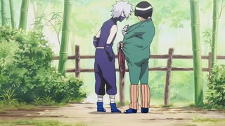 Kakashi & Gai...the ceiling of friendship.