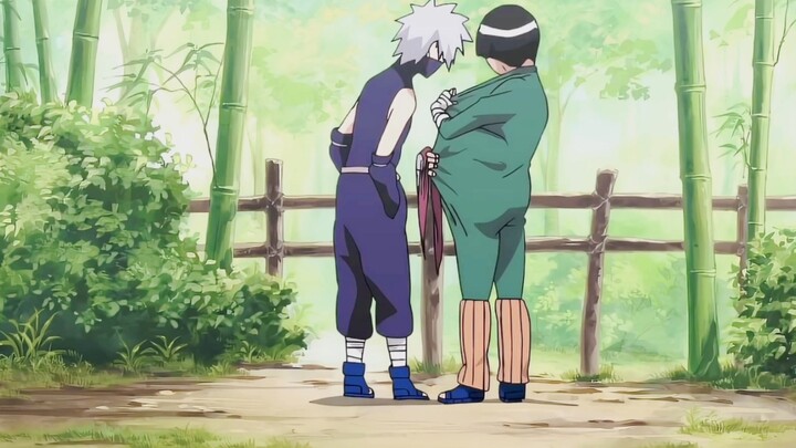 Kakashi & Gai...the ceiling of friendship.