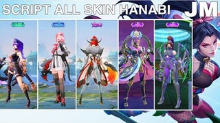 MobileLegend - Script Mod All Skin Hanabi Full Effect Voice Background No PassWord | Jin Moba