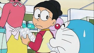 From this moment on, Nobita is the blue fat man, and the blue fat man is Nobita.