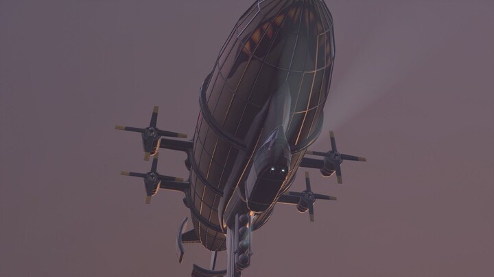 Red Alert | Kirov airship HD remake CG | Takut dari airships raksasa~