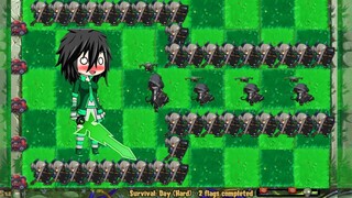 Plant vs Zombies ✔️GACHA LIFE VS 9999  Zombie  -- PVZ funny moments  2022 🅿145