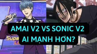 SO SÁNH AMAI V2 VS SONIC V2 : AI MẠNH HƠN? - ONE PUNCH MAN THE STRONGEST