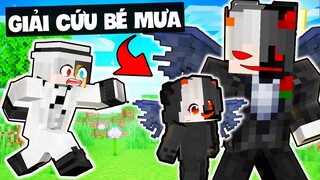 MINECRAFT nhưng BÉ MƯA ĐÃ TRỞ VỀ? Thám tử Siro và Kairon giúp THIÊN THẦN đánh bại ÁC QUỶ