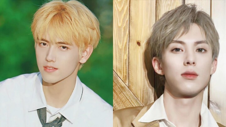 False gorgeous blond guy VS real gorgeous blond guy! LOL! Did Arthur really gain 400,000 fans a week