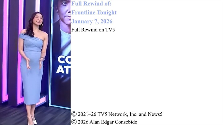 Full Rewind on TV5 | Frontline Tonight – January 7, 2026