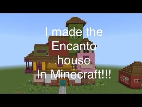 I made the Encanto house in Minecraft( tour )￼