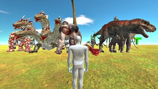 Granade Launcher vs All Units. Animal Revolt Battle Simulator