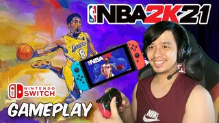 NBA 2k21 Nintendo Switch Gameplay Highlights - GGFistBump NBA