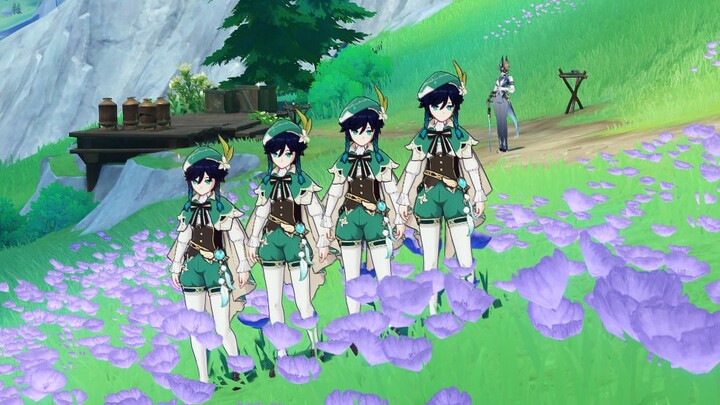 [Genshin Impact] Spinning with Sether for Two Minutes