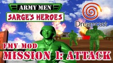Army Men: Sarge's Heroes - Mission 1: Attack - Sega Dreamcast