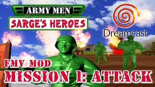 Army Men: Sarge's Heroes - Mission 1: Attack - Sega Dreamcast