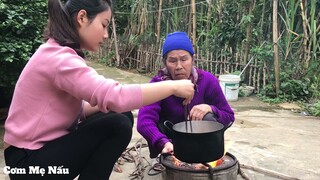 Về nhà ăn bữa cơm mẹ nấu đơn giản đậm đà hương vị quê ( cơm Mẹ Nấu )