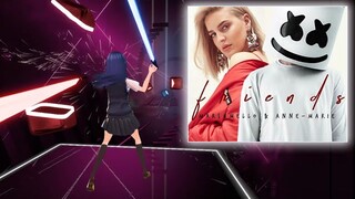 [Beat Saber] Marshmello & Anne-Marie - FRIENDS (EXPERT+)