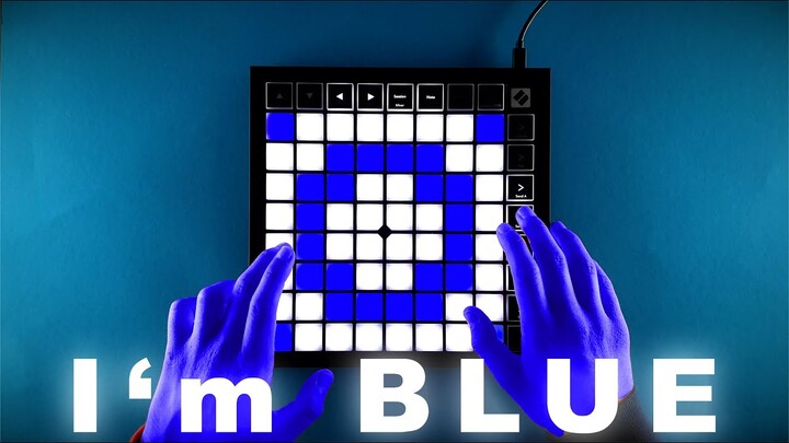 I'm BLUE but I am actually BLUE (LAUNCHPAD Cover/Remix)