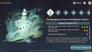 Genshin Impact “ Pembangunan Garis Pertahanan Udara “