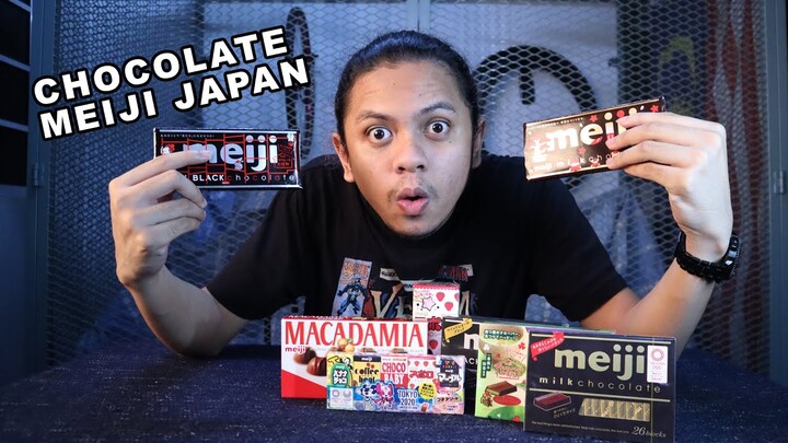 AKU MAKAN COKLAT MEIJI JEPUN