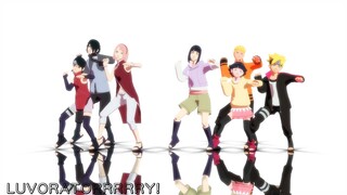 【NARUTO MMD】LUVORATORRRRRY! - SASUKE*SAKURA*SARADA*NARUTO*HINATA*HIMAWARI*BORUTO (SASUSAKU*NARUHINA)