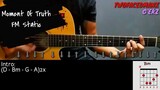 Moment Of Truth - FM Static (Guitar Cover With Lyrics & Chords)
