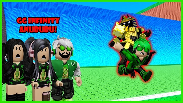 Aku Dapat Brainrot Tingkatan Terlangka Infinity Anububu - Roblox Escape Tsunami