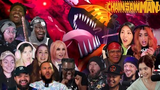 DENJI VS DEVILS | Chainsaw Man Episode 1 ULTIMATE Reaction Compilation