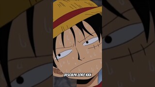LUFFY TESTA O HAKI DA OBS DO ZORO #shorts #onepiece