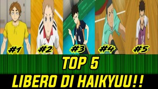 KEREN ABIS!! ~ INILAH TOP 5 LIBERO TERKUAT DI HAIKYUU!!