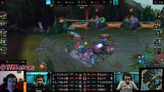 Tâm điểm trận đấu giữa C9 và IMT phần 4 #game #LOL