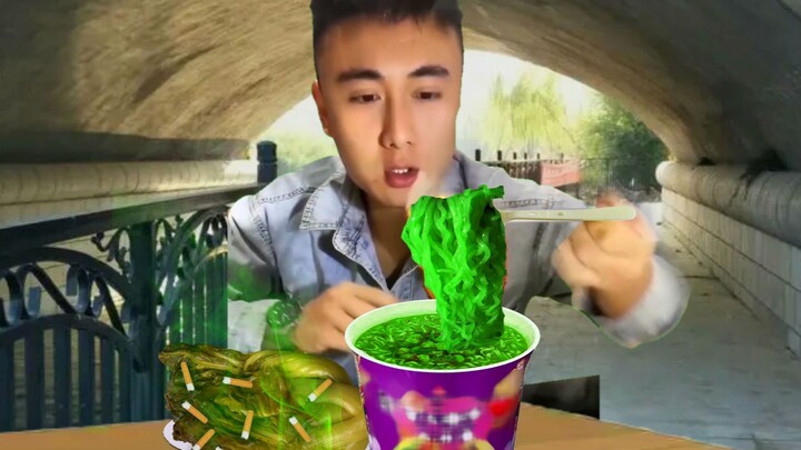 【กินกับข้าว】ผักนึ่งเสมหะเก่า