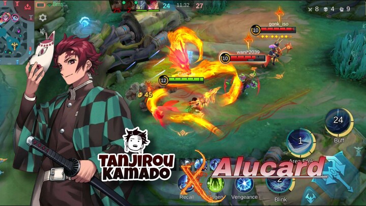 Tanjiro Mode Pernapasan Matahari Ngamuk Di Land Of Dawn 💢