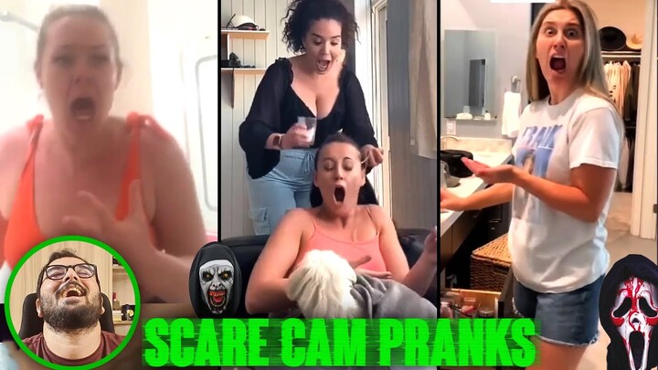 SCARECAM Pranks Reaction 2024 | Scare Cam Pranks //  Funny Prank Compilation #135