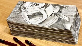 [Homemade Anime] [Demon Slayer] Exhausted! 300 Hours For This Flipbook