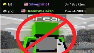 I beat Dream in Minecraft with BHOP Speedrun (World Record 3:19 new 2020 ) Fake