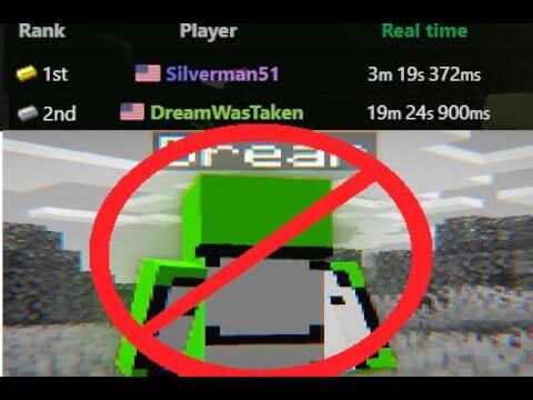 I beat Dream in Minecraft with BHOP Speedrun (World Record 3:19 new 2020 ) Fake