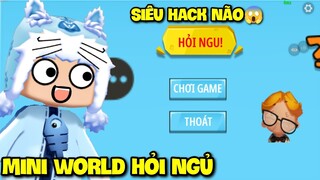 MINI WORLD NHƯNG LẠI LÀ GIẢI MÃ HỎI NGU SIÊU MỚI LẠ KHIẾN MEOWPEO BẤT NGỜ TRONG MINI GAME