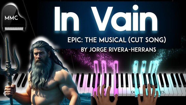 In Vain (cut song) - EPIC: The Musical by Jorge Rivera-Herrans  piano cover + sheet music